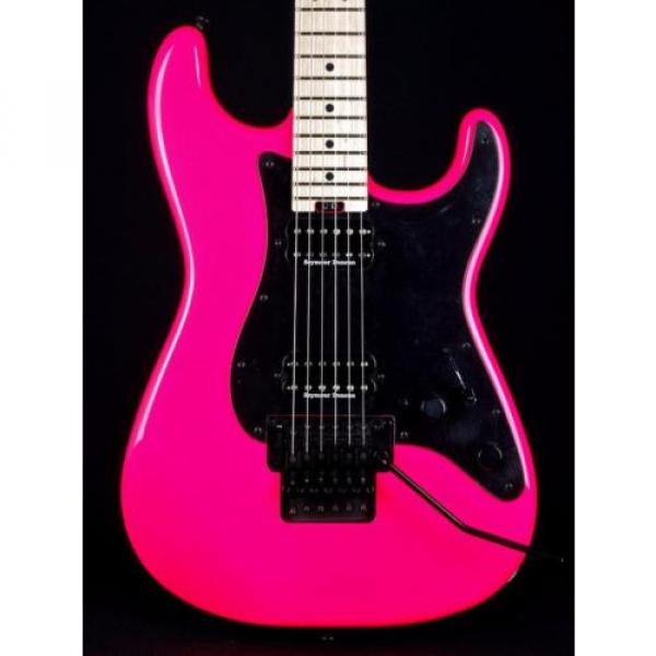 New! Charvel PM SC1 Pro Mod So Cal HH Guitar w/ Floyd Rose - Neon Pink #1 image