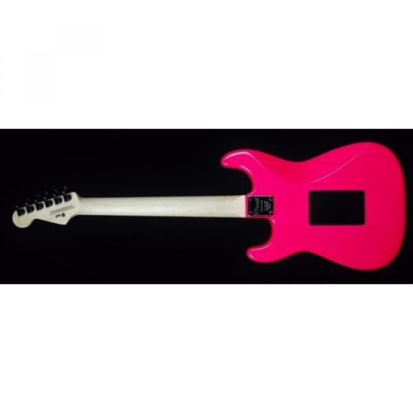 New! Charvel PM SC1 Pro Mod So Cal HH Guitar w/ Floyd Rose - Neon Pink #4 image