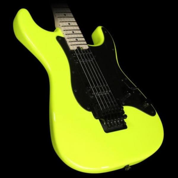 Charvel Pro Mod Series So Cal 2H FR Electric Guitar Neon Yellow #1 image