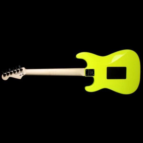 Charvel Pro Mod Series So Cal 2H FR Electric Guitar Neon Yellow #3 image
