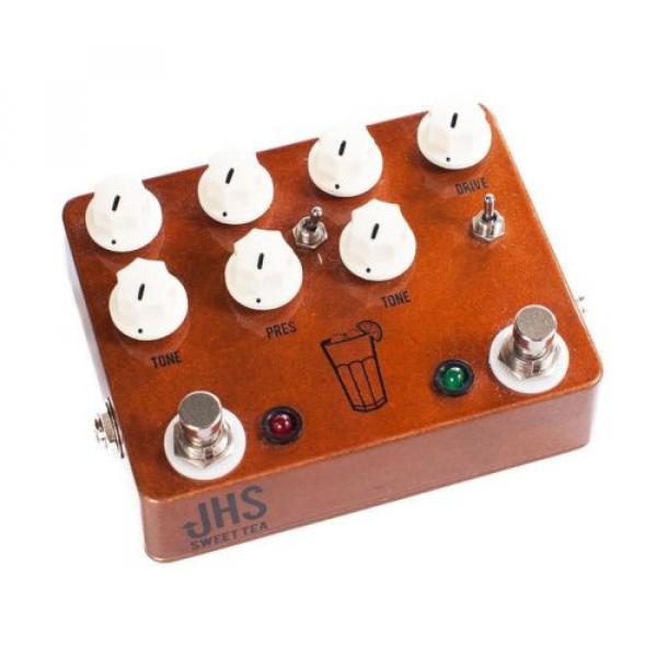 JHS Sweet Tea 2-in-1 Dual Overdrive Guitar Effect Pedal #3 image