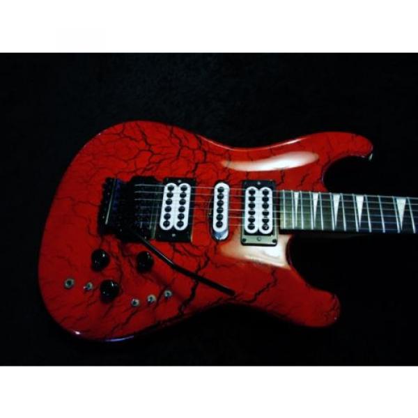 Charvel Neck Samick Body Partscaster Super Strat 80&#039;s Custom Guitar #5 image