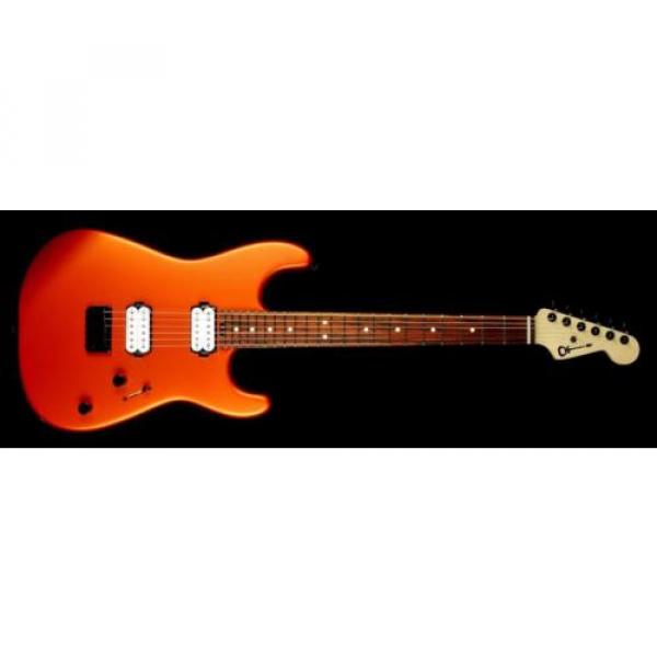 New! Charvel PM SD1 Pro Mod San Dimas HH Guitar Hard Tail - Satin Orange Blaze #3 image