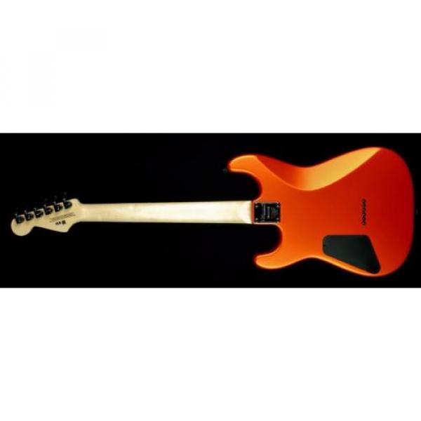 New! Charvel PM SD1 Pro Mod San Dimas HH Guitar Hard Tail - Satin Orange Blaze #4 image