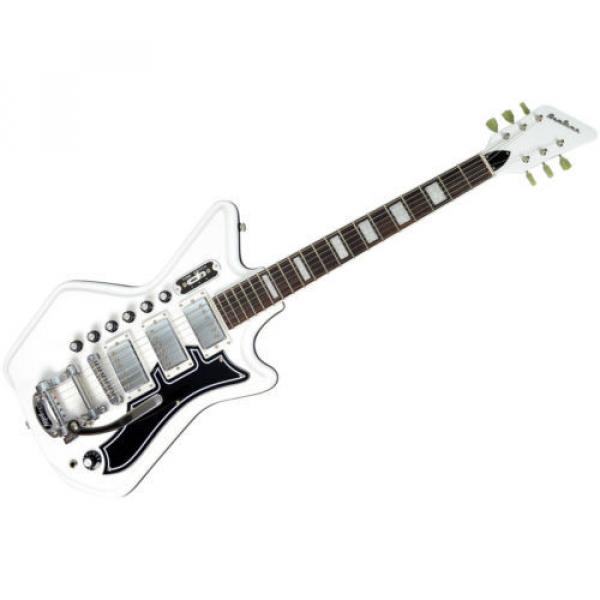 Eastwood Guitars Airline &#039;59 Custom 3P DLX - White DEMO #1 image