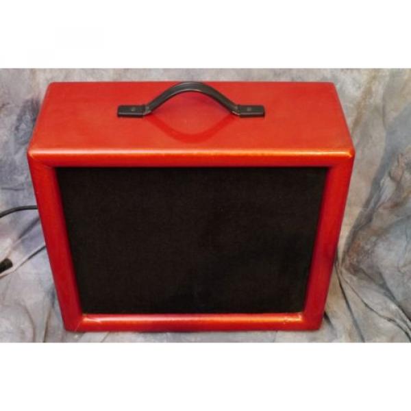 Supro Valco Brentwood 1650 t Vintage Tube Amp Custom Red Cover Original Speakers #1 image