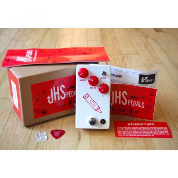 JHS Pedals Crayon Distortion Electric Guitar Effects Pedal Colour Box Brand New #1 image