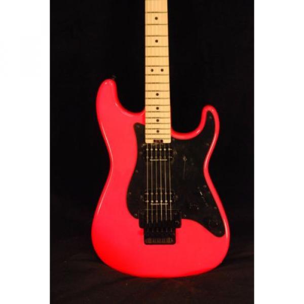 Charvel PRO-MOD SO-CAL STYLE 1 HH FR, MAPLE FINGERBOARD, Neon Pink #1 image