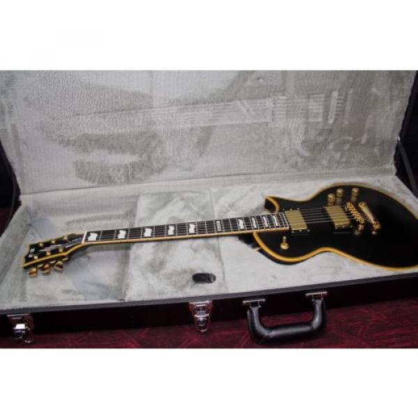 ESP E-II Eclipse Electric Guitar Vintage Black 030923 #4 image