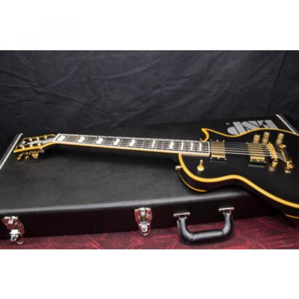 ESP E-II Eclipse Electric Guitar Vintage Black 030923 #5 image