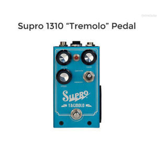 NEW SUPRO 1310 TREMOLO GUITAR EFFECTS PEDAL w/ FREE CABLE FREE US SHIPPING #1 image