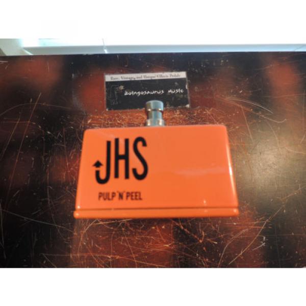 JHS PULP N PEEL COMPRESSOR EFFECTS PEDAL ORANGE SQUEEZER CLONE 3-KNOB #3 image