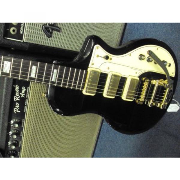 AIRLINE TRI-TONE DLX BLACK WITH GOLD HARDWARE! #1 image
