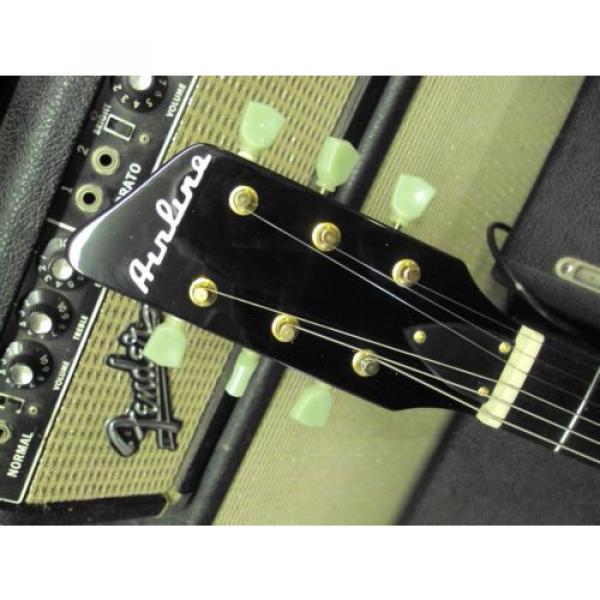AIRLINE TRI-TONE DLX BLACK WITH GOLD HARDWARE! #4 image