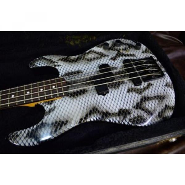 B.C.Rich USA Gunslinger Bass / Snake Skin From JAPAN/957 #1 image