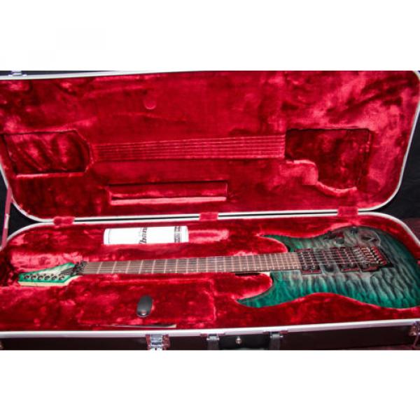 Ibanez S5570Q - Dark Green Doom Burst Electric Guitar  031306 #3 image