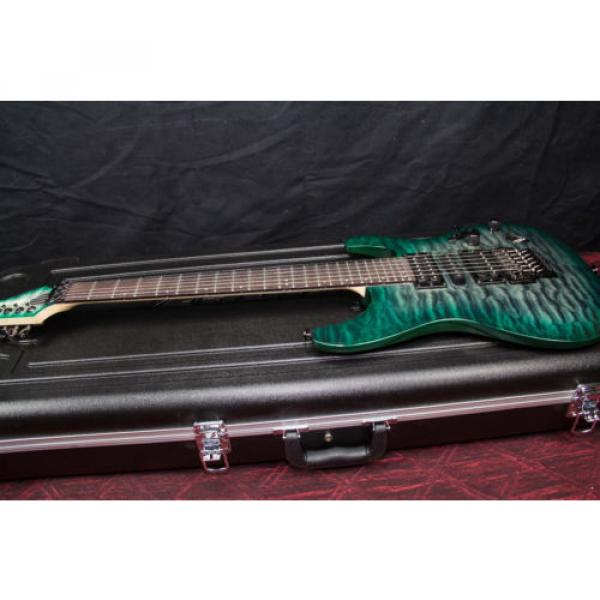 Ibanez S5570Q - Dark Green Doom Burst Electric Guitar  031306 #4 image
