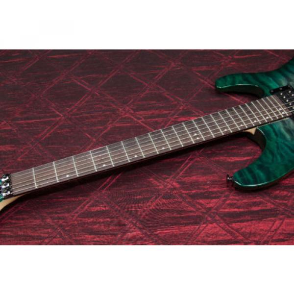 Ibanez S5570Q - Dark Green Doom Burst Electric Guitar  031306 #5 image