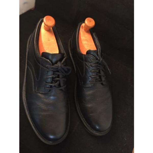 Dear Stags Times SUPRO Sock Men&#039;s 9.5 M Black Leather Oxford #4 image