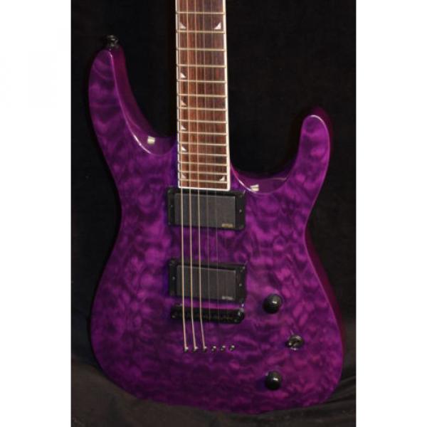 Jackson SLATTXMGQ3-6 Soloist - Transparent Purple #1 image
