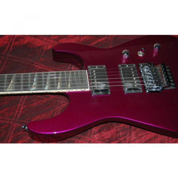 Jackson Custom Shop Purple Prune Metallic Silver Hardware SL2 Soloist USA SAVE! #5 image