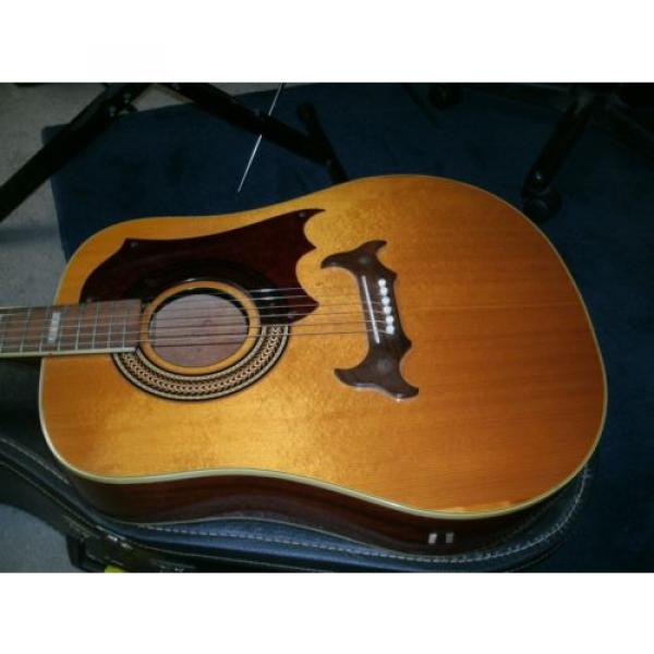 1960&#039;s Supro W-8 acoustic guitar made by Kay Valco with softshell case #2 image