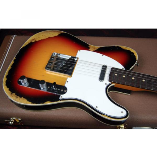 2017 Fender 1960 Heavy Relic Telecaster Custom Tele Handwound P/Us 7lbs 2oz #1 image