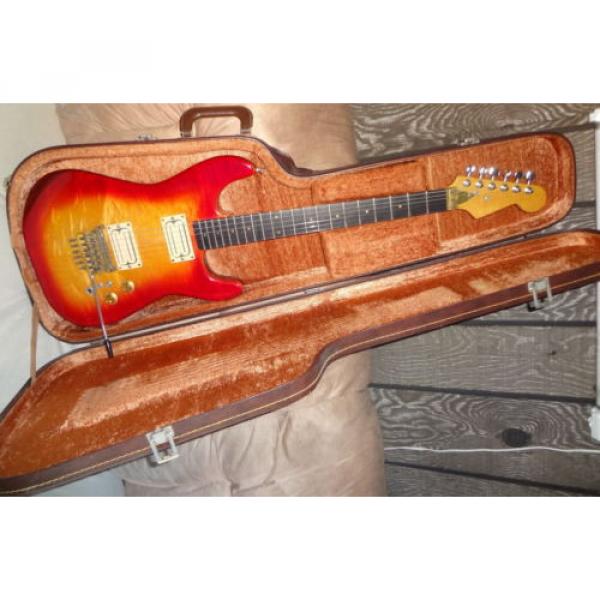 Vintage STRAT type Electric Guitar ESP Neckplate #1 image
