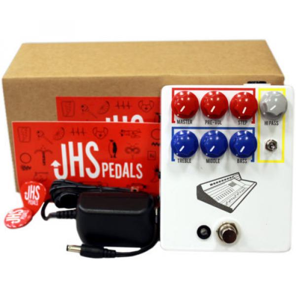 JHS Colour Box Guitar/Microphone/Line-level Sources Preamplifier Pedal (Whi #1 image