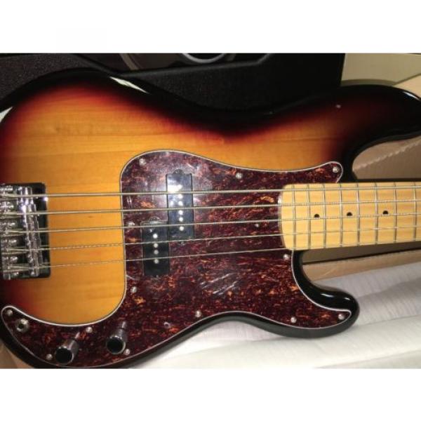 NOS 2014 Fender Squier Vintage Modified P-Bass 3 Tone Sunburst #1 image