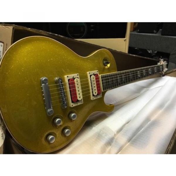 Charvel DS-1 Gold Sparkle Electric Guitar #2 image