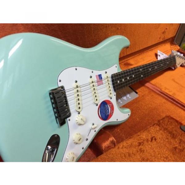 Fender Artist Series Jeff Beck Stratocaster Electric Guitar  Surf Green #2 image