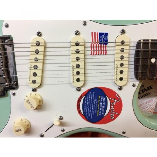 Fender Artist Series Jeff Beck Stratocaster Electric Guitar  Surf Green #3 image