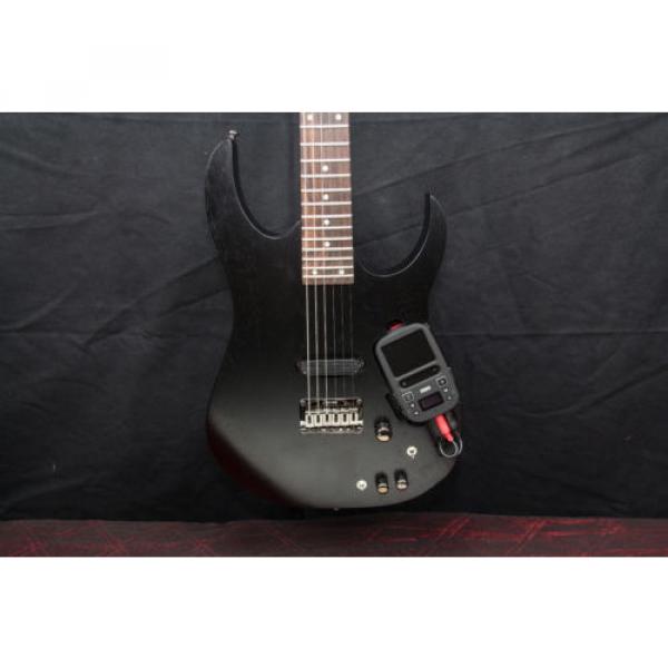 Ibanez RGKP6 with Korg Mini Kaoss Pad 2 Electric Guitar Black 032007 #4 image