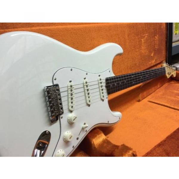 2016 Fender American Vintage 65 Strat Stratocaster Olympic White W/HSC #2 image