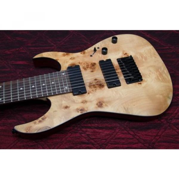 Ibanez RG Series RG8PB 8-String Electric Guitar Natural Flat 030904 #1 image