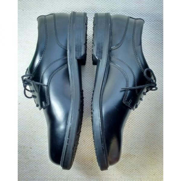 Mens DEER STAGS Black Leather &#034;SUPRO SOCK&#034; Lace-up Oxford Size 10.5 Wide NWOT #3 image