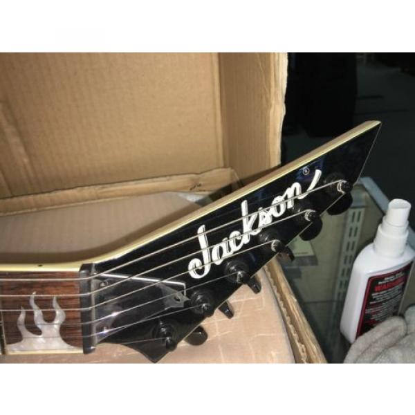 NOS Jackson DKMGTFF W/Emg&#039;s Black Electric Guitar #5 image