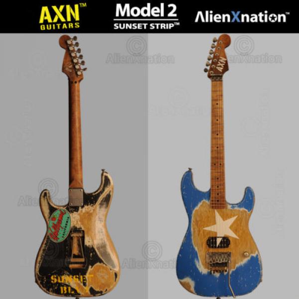 AXN™ SUNSET STRIP™ Model 2 Custom Boutique Electric Guitar USA #1 image
