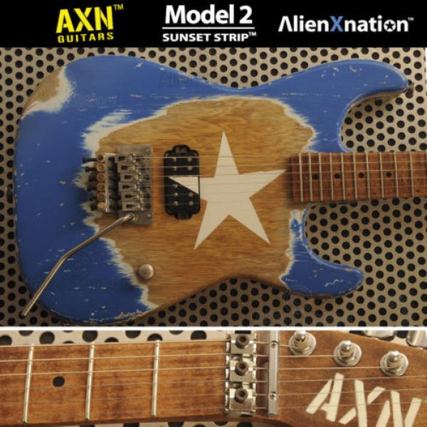 AXN™ SUNSET STRIP™ Model 2 Custom Boutique Electric Guitar USA #2 image
