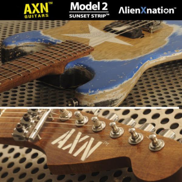 AXN™ SUNSET STRIP™ Model 2 Custom Boutique Electric Guitar USA #4 image