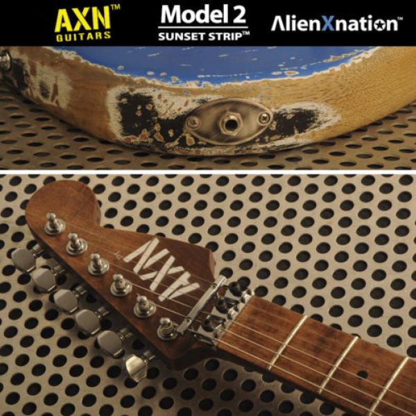 AXN™ SUNSET STRIP™ Model 2 Custom Boutique Electric Guitar USA #5 image