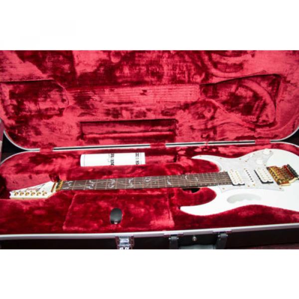 Ibanez JEM7V Steve Vai Signature Electric Guitar White 031305 #4 image