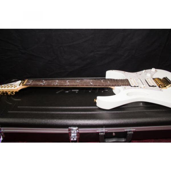 Ibanez JEM7V Steve Vai Signature Electric Guitar White 031305 #5 image