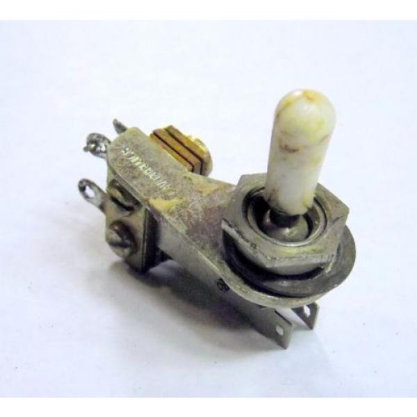 1960s Supro 3-Way Toggle Switch By Switchcraft w/ Tip For Airline National Valco #3 image