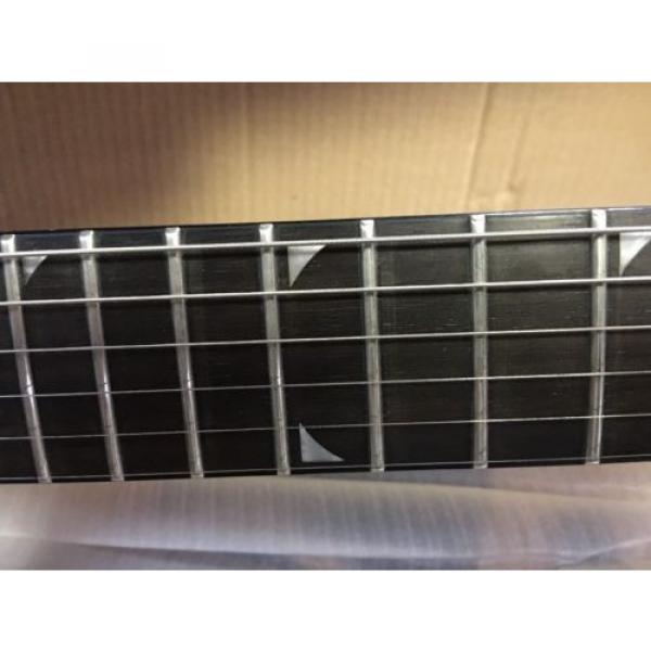 NOS Jackson SLATXMGQ3-6 SOLOIST Trans Amber Sunburst Quilt Electric Guitar #4 image