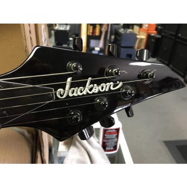 NOS Jackson SLATXMGQ3-6 SOLOIST Trans Amber Sunburst Quilt Electric Guitar #5 image