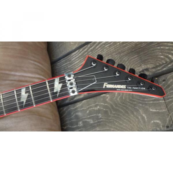 1985 FERNANDES A3 Function NECK-THRU Electric Guitar w/ Chrome Schaller Floyd Ro #2 image
