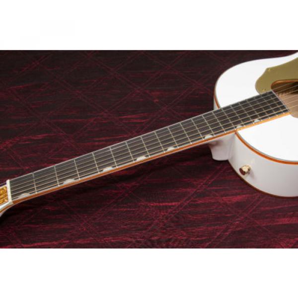 Gretsch Guitars G5021WPE Rancher Penguin Parlor Acoustic/Electric White 032001 #4 image