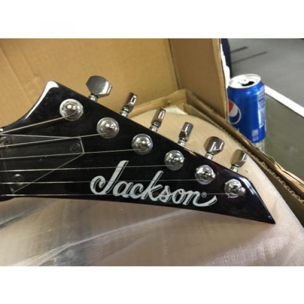 NOS Jackson JS30 RR RANDY RHOADS Gun Metal Grey Electric Guitar #5 image